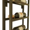 STALOWY WIESZAK NA WINO - obrazek 3
